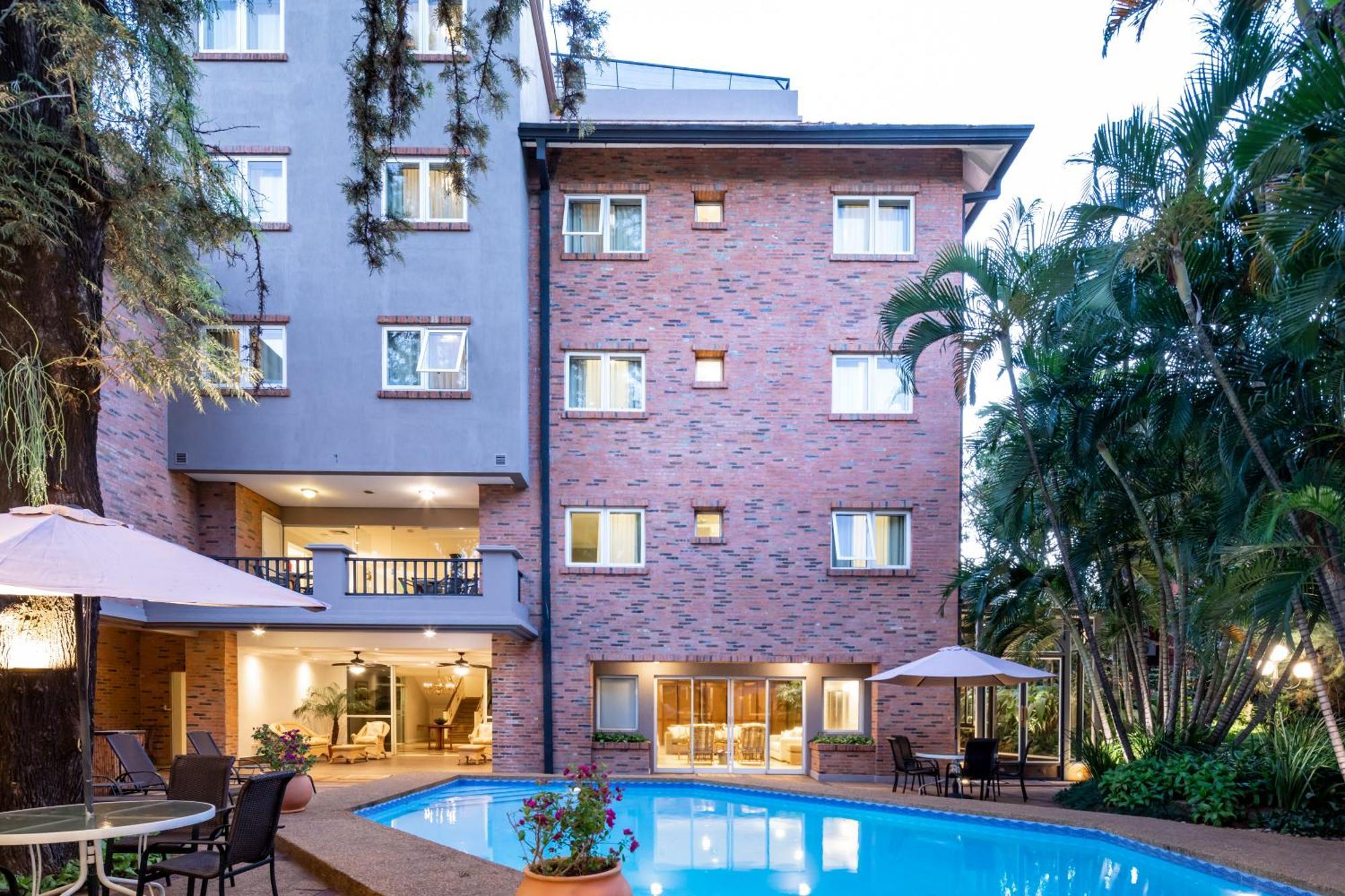 Hotel Villa Morra Suites Asuncion Exteriör bild